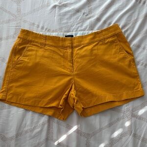 J.Crew Mustard Shorts
